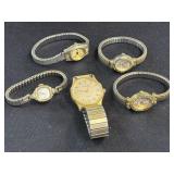 (A) 5 Assorted Watches As Pictured Including