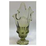 (C) Vintage Fenton Colonial Green Valencia