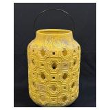 (B) Ceramic Pillar Candle Holder - Hurricane