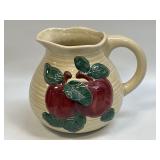 (F) Stoneware Cracker Barrel? Pitcher Country