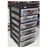 6-Drawer Storage Cabinet w/ Electrical Supplies
