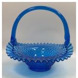 (C) Vintage Fenton Art Glass Colonial Blue