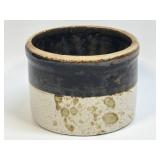 (A) Antique Primitive Americana Stoneware Crock