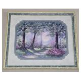 (FL) Framed Wilderness Print 18¼"x 15¼"
