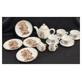 (A) Vintage MJ Hummel Mini Tea Set Twitter