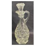 (A) Vintage Anchor Hocking Pressed Glass Cruet