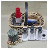 Baskets, Cordless Phones, Calculator & more