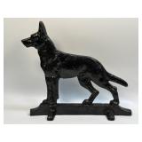 (C) Cast Metal German Shepherd Door Stop by