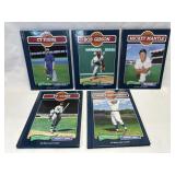 (B) 5 Assorted Baseball Legends Hardback Books in