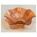 (B) Vintage Northwood Marigold Carnival Glass