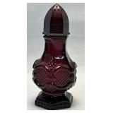 (B) Vintage Avon Ruby Red Salt Shaker Cape Cod