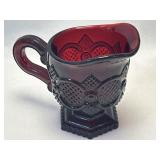 (B) Vintage Avon 1876 Cape Cod Ruby Red Glass
