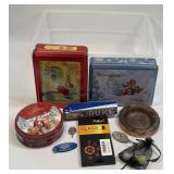 (F) Sterilite Container NO LID, Collector Tins,