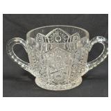(B) Vintage Indiana Glass Paneled Daisy and