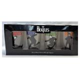 (B) Vintage The Beatles Set of Four 16 Oz Glasses