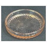 (J) Vintage Federal Glass Company Pink 'Diana'