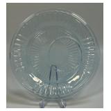 (J) Vintage Anchor Hocking Glass Company Ice Blue