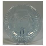 (J) Vintage Anchor Hocking Glass Company Ice Blue