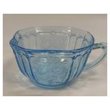(J) Vintage Anchor Hocking Glass Company Ice Blue