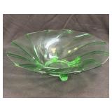 (J) Vintage Heisey Crystal Twist #1252 Flared