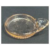(J) Vintage Federal Glass Company Pink 'Diana'