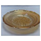 (K) Vintage Jeanette Glass Co Iris & Herringbone