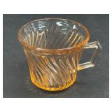 (J) Vintage Federal Glass Company Pink 'Diana'