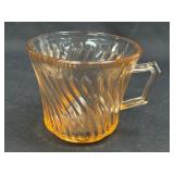 (J) Vintage Federal Glass Company Pink 'Diana'