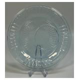 (J) Vintage Anchor Hocking Glass Company Ice Blue