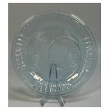 (J) Vintage Anchor Hocking Glass Company Ice Blue