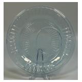 (J) Vintage Anchor Hocking Glass Company Ice Blue