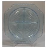 (J) Vintage Anchor Hocking Glass Company Ice Blue