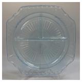 (J) Vintage Anchor Hocking Glass Company Ice Blue