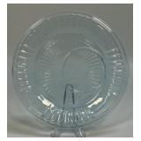 (J) Vintage Anchor Hocking Glass Company Ice Blue