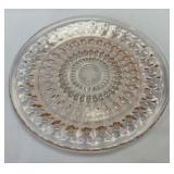 (K) Vintage Jeanette Glass Co Holiday Pink Buttons
