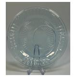 (J) Vintage Anchor Hocking Glass Company Ice Blue