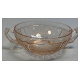 (K) Vintage Anchor Hocking Glass Company Pink