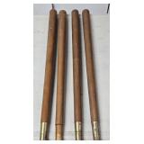 (F) 4- Table Legs 28½' long