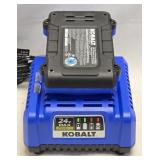 (D) Kobalt 24V Battery & Charger