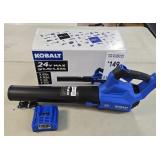 (G) Kobalt 24V Leaf Blower w/ Charger (no