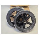(D) 2- 8' Wheels