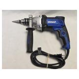 (D) Kobalt 1/2 Electric Drill w/ 7/8' Uni-Bit