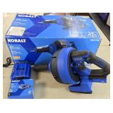 (G) Kobalt 24V Cordless Drain Auger w/ Charger &