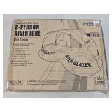 (G) 2-Person River Tube w/ Canopy