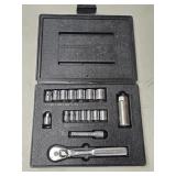 (FL) Craftsman 1/4' & 3/8' Socket Set