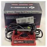 (D) 36V 18Amp Golf Cart Battery Charger
