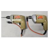 (FL) 2-Black & Decker ¼' Elect Drills