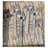 (FL) Assorted Adjustable Wrenches
