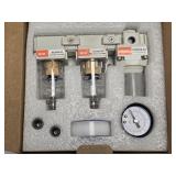 (D) RIH Pneumatics 3-in-1 Filter Regulator