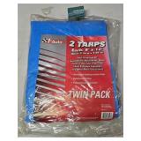 (FL) 2-Tarps 9'x 12'